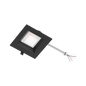 Reno Zeta - 6" Square Commercial Downlight - Selectable Wattage 15/18/22/26/30W - Selectable CCT 2700/3000/3500/4000/5000K - 120-347V - 3-in-1 Dimming | RENO-DL6-MW-DV-MCCT-SQ - Black - RENO-DL6-MW-DV-MCCT-SQ-BK