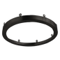 Product Display Visual of the SKU: RENO-S7RT-BK for Marketing of theReno 7" Round trim for Slim Surface | RENO-S7RT | RENO-S7RT