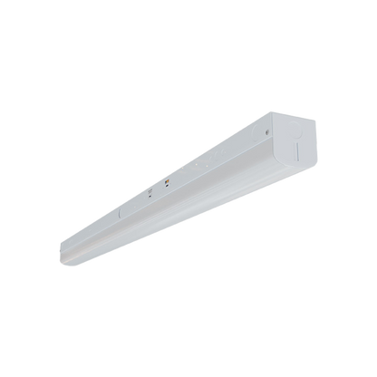 Sabre - 8FT Linear Strip | Selectable Wattage 48/75/100W | Selectable CCT 3500/4000/5000K | 120-347V | Up to 173lm/W | White Finish