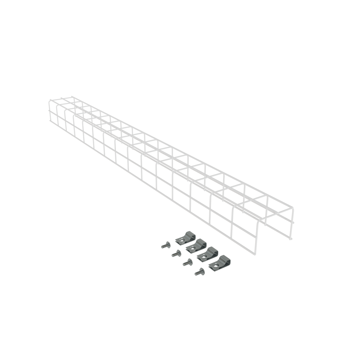 Product Display Visual of the SKU: RENO-LSN4-WG for Marketing of theReno Wire Guard for Linear Strip | RENO-LSNX-WG | RENO-LSN-WG