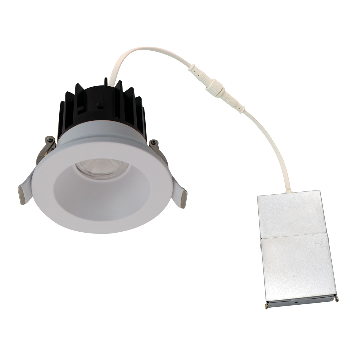 Reno AURA 2" Round Recessed Downlight - 8W - 5CCT - White | R36131 - Default Title - RENO-LED-AURA-2-S8W-5CCT-WH