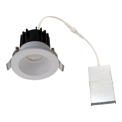 Reno AURA 2" Round Recessed Downlight - 8W - 5CCT - White | R36131 - Default Title - RENO-LED-AURA-2-S8W-5CCT-WH