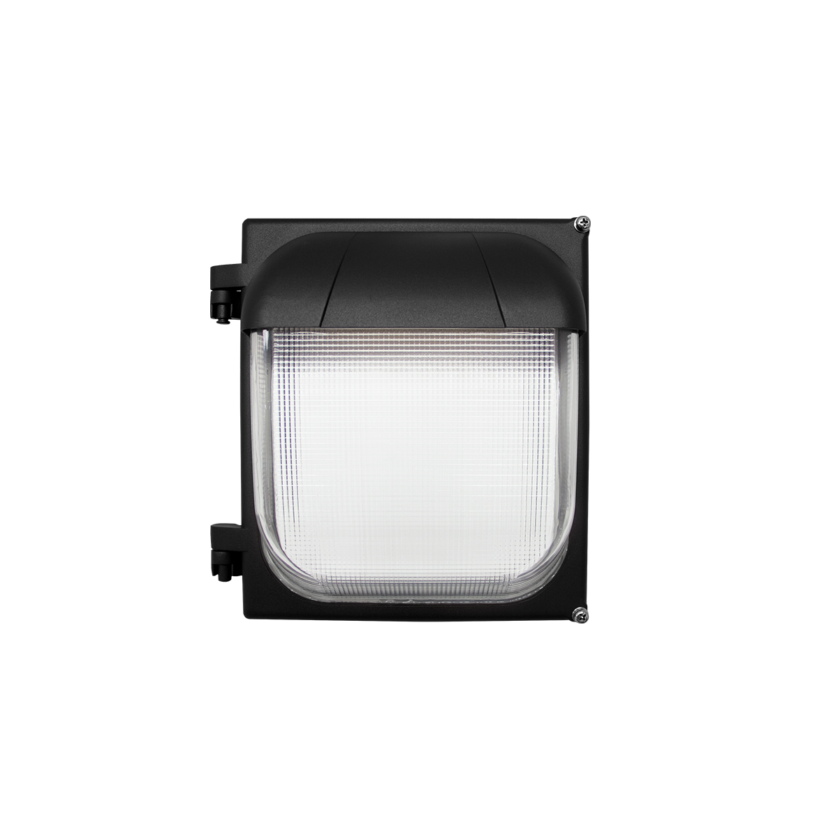 Aerion - Traditional Slim Wall Pack R1 - Selectable Wattages 20/40/60W - Selectable CCT 3000/4000/5000K - 120-347V - Black Finish — Reflector: R1