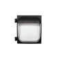 Aerion - Traditional Slim Wall Pack R1 - Selectable Wattages 20/40/60W - Selectable CCT 3000/4000/5000K - 120-347V - Black Finish — Reflector: R1