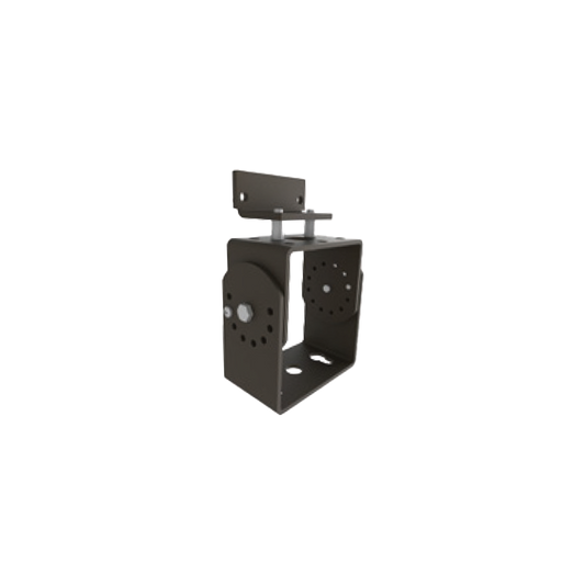 Reno Aries - Trunnion/U Bracket for Shoebox — Color: Black