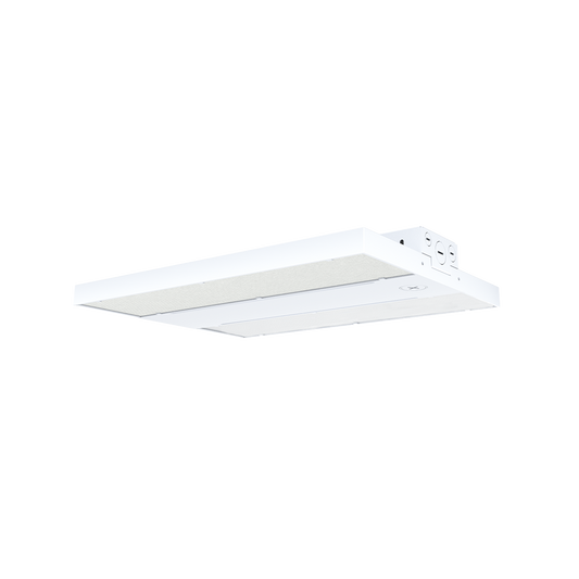 Apex - ECO Linear Highbay R1 - Selectable Wattage 80/100/120W - Selectable CCT 35/40/5000K - 120-347V - 10FT Cord & 6FT Suspension Chain Included — Reflector: R1