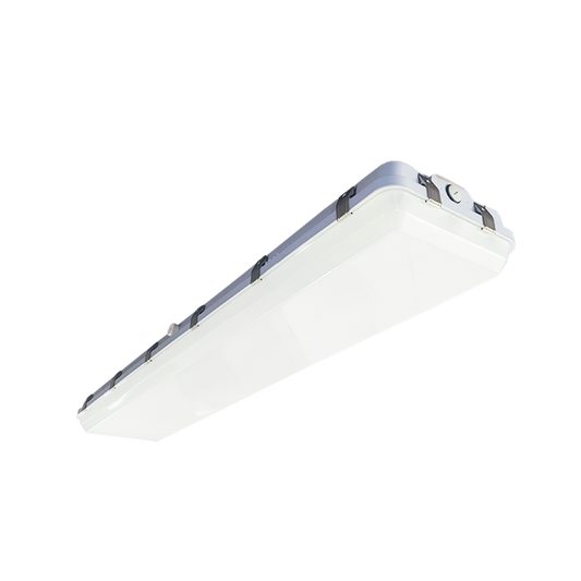 Mako - 4FT VAPOR TIGHT HIGHBAY Generation 2 | Selectable Wattage 145/175/220W | 160LM/W | Selectable CCT 35K/40K/50K | 120-347V | - Selectable Wattage 145/175/220W - 160LM - Selectable CCT 35K/40K/50K - 120-347V