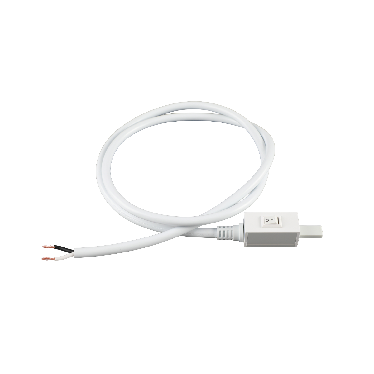 Reno Nexus - In - Line On/Off Switch (Hard - wire version) - Length: 1000mm (3FT) White