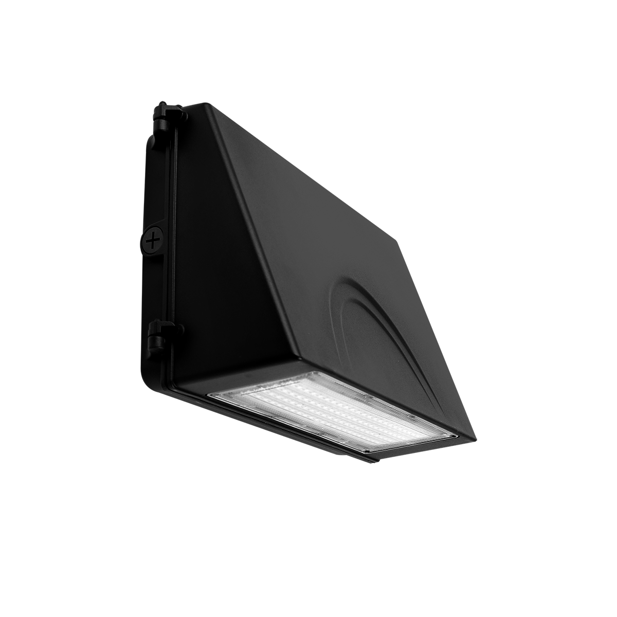 Ops - Architectural Slim Full Cut-off Wall Pack R1 - Selectable Wattage 25/40/60W - Selectable CCT 30/40/50K - 120-347V - Black Finish — Reflector: R2