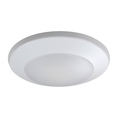 Reno Ilumi - 6" Disk Light 12W | Selectable CCT: 27/30/35/40/5000K | 120V | White Finish | RENO-DISK-6"-5CCT / R31052