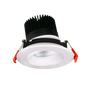 Product Display Visual of the SKU: RENO-LED-AURA-35-S12W-5CCT-WH for Marketing of theReno 3.5" REGRESS GIMBAL | RENO-LED-AURA-35-S12W-5CCT | RENO-LED-AURA-35