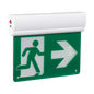 Product Display Visual of the SKU: RENO-REL-U for Marketing of theReno LED Edge-Lit Running Man Sign| 90Mins Battery Back-up | RENO-REL-U