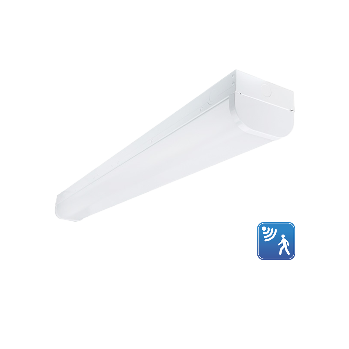 Helios - 4FT ECO WRAP AROUND FIXTURE with Integrated Microwave Sensor - Selectable Wattage 30/40/50W - Selectable CCT 3500/4000/5000K - 120-347V - ... — Title: Default Title