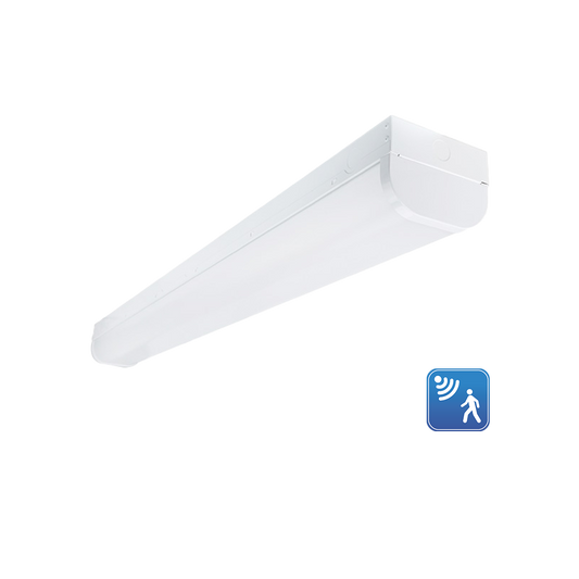 Helios - 4FT ECO WRAP AROUND FIXTURE with Integrated Microwave Sensor - Selectable Wattage 30/40/50W - Selectable CCT 3500/4000/5000K - 120-347V - ... — Title: Default Title