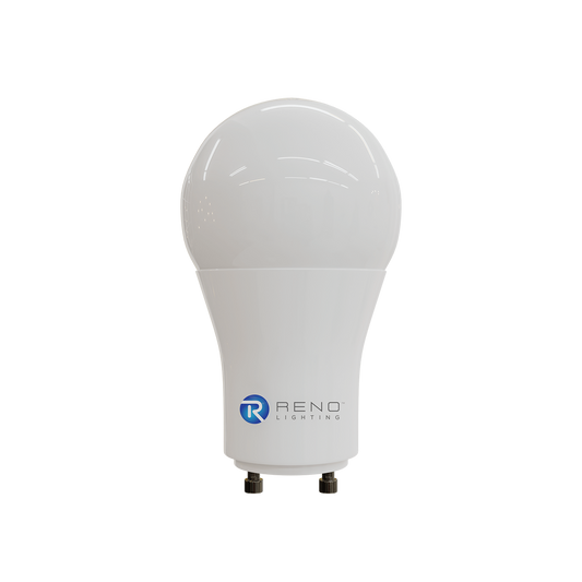 A19 GU24 Base A-Type Bulb - 9.5W - 800LM - 120V - ECO fees may apply — Color Temperature: 4000K