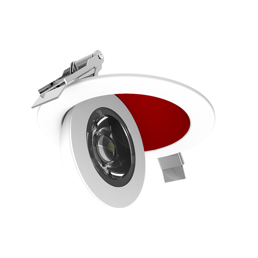 Marquee - 4" Round Fire-Rated Gimbal - 9W - Selectable CCT 27/30/35/40/5000K - 120V - 120 minute fire rating — Title: Default Title