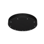 Reno Aurora - Canopy Kit for the Architectural Ring Fixture Suitable for mounting three fixtures - Includes the Cable Gripper, Ceiling Bracket, and Driver Bracket — Color: Black