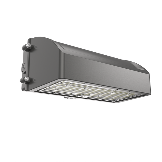 Gemini - CUT OFF Wall Pack R1 - Selectable Wattage 25/40/60W - Selectable CCT 3000/4000/5000K - Includes Button DC Photocell - 120-347V — Title: Default Title