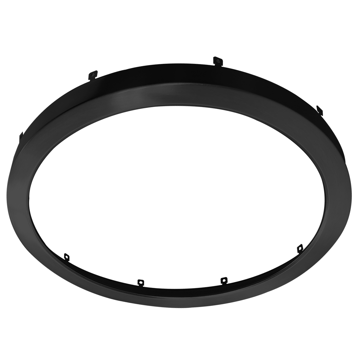 Product Display Visual of the SKU: RENO-S12RT-BK for Marketing of theReno 12" Round trim for Slim Surface | RENO-S12RT | RENO-S12RT