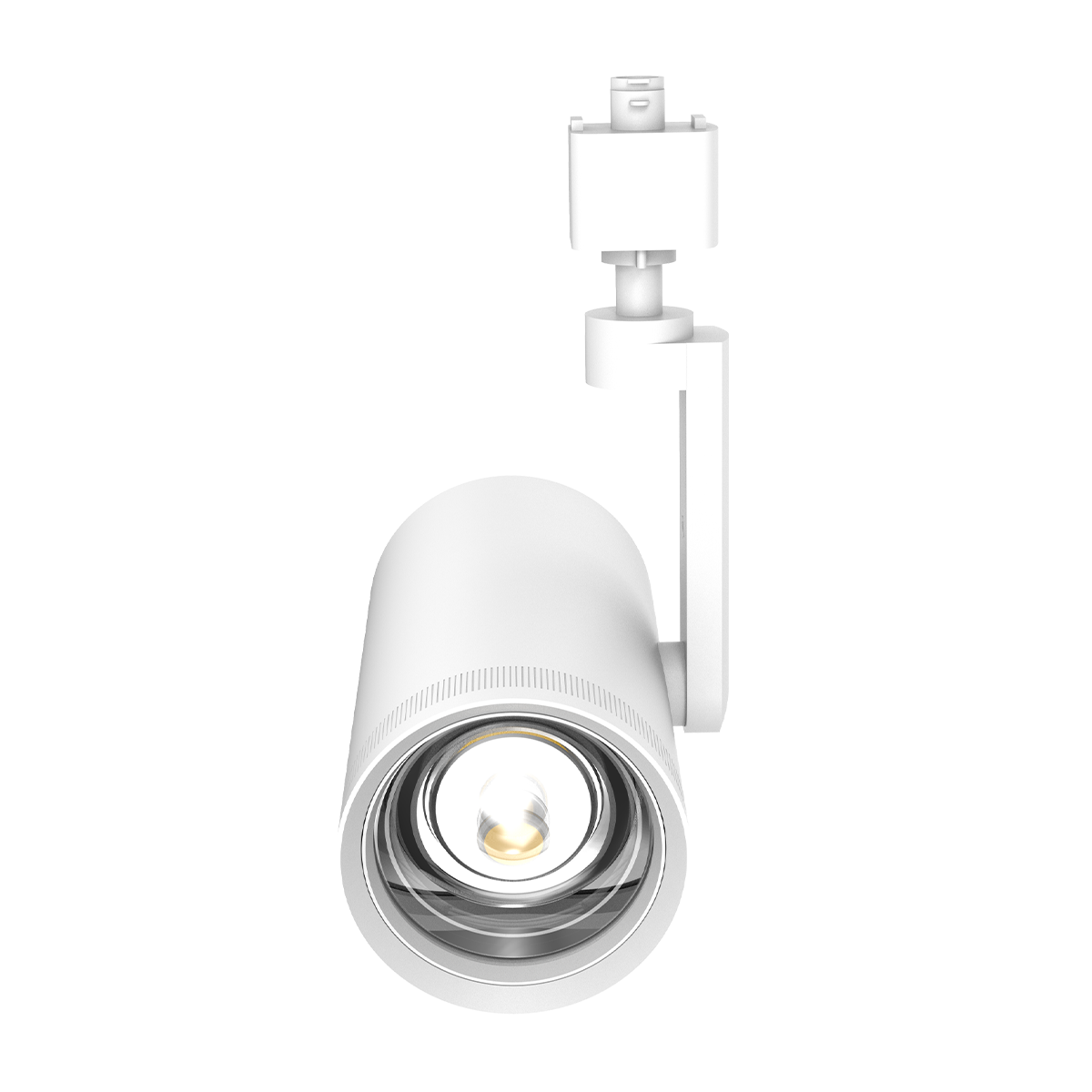 Story - 30W Track Head - Selectable CCT 2700/3000/3500/4000/5000K - H-Type - Angle Adjustable - 120V — Finish: White