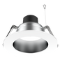 Product Display Visual of the SKU: RENO-DL8-MW-DV-MCCT-AL for Marketing of theReno 8" Aluminum Commercial Downlight

Selectable Wattage 18/27/36W | Selectable CCT 27/30/35/40/50K | 120-347V | 3IN1 Dimming 0-10V/Triac/ELV |White Trim | RENO-DL8-MW-DV-MCCT-AL