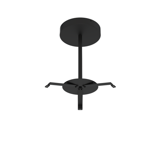 Evoke - Pendant Mount Kit for Evoke Round High-bay | 1M (3ft) Length | Connectable up to 2 sets for longer length — Color: Black