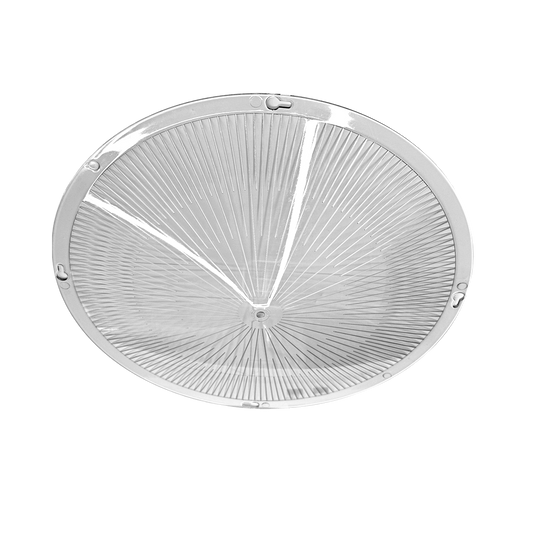 Product Display Visual of the SKU: RENO-HBU-Bottom-R3/R4 for Marketing of theReno PC Reflector bottom cover for R3/R4 UFO Highbay | RENO-HBU-Bottom-R3/R4