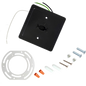 Story - Monopoint Canopy allows any Story Series Track Head to be mounted as a Ceiling Fixture | Black Finish