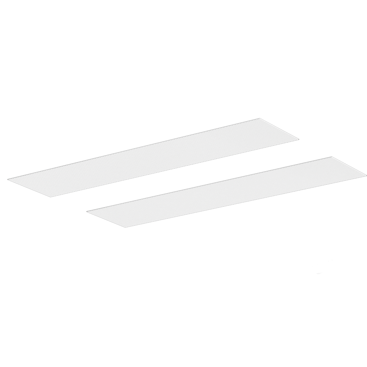 Apex - 45DEG Lens for R1 ECO LINEAR HIGHBAY (2pcs/Set) — Beam Angle: 45D, Reflector: R1