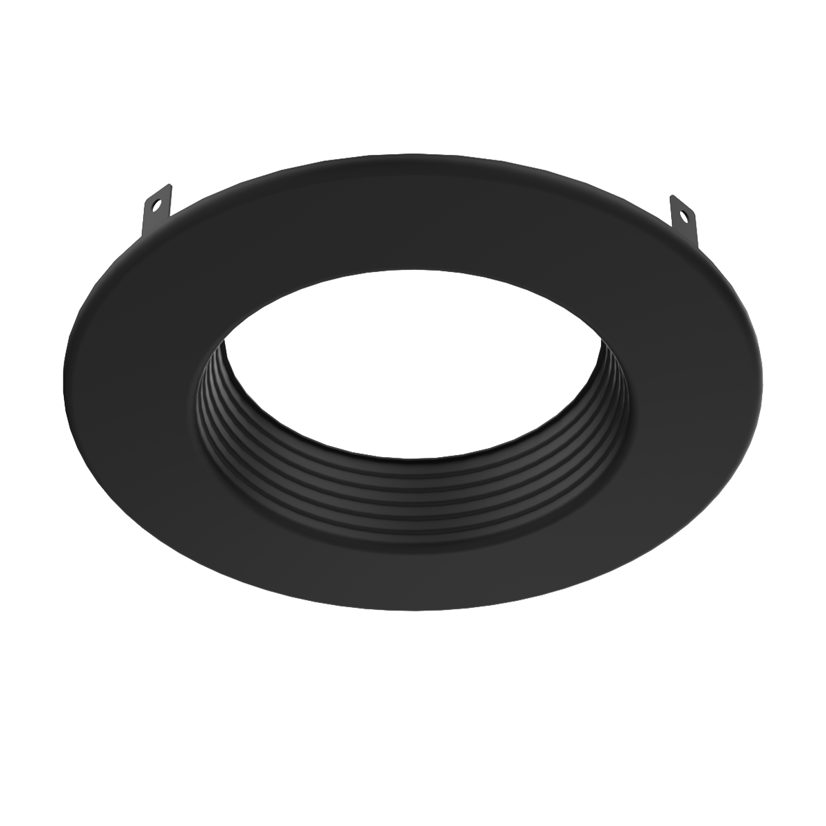 Zeta - 10" Trim for Prime Commercial Downlight — Finish: Black