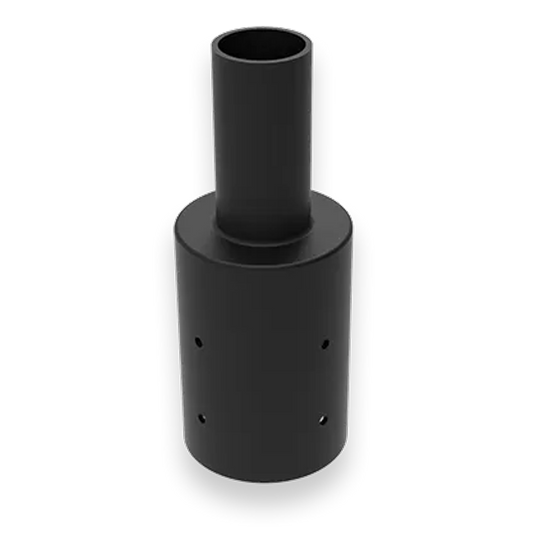 Tenon Adaptor - 4” Tenon - 4” Round Pole Mounting — Title: Default Title