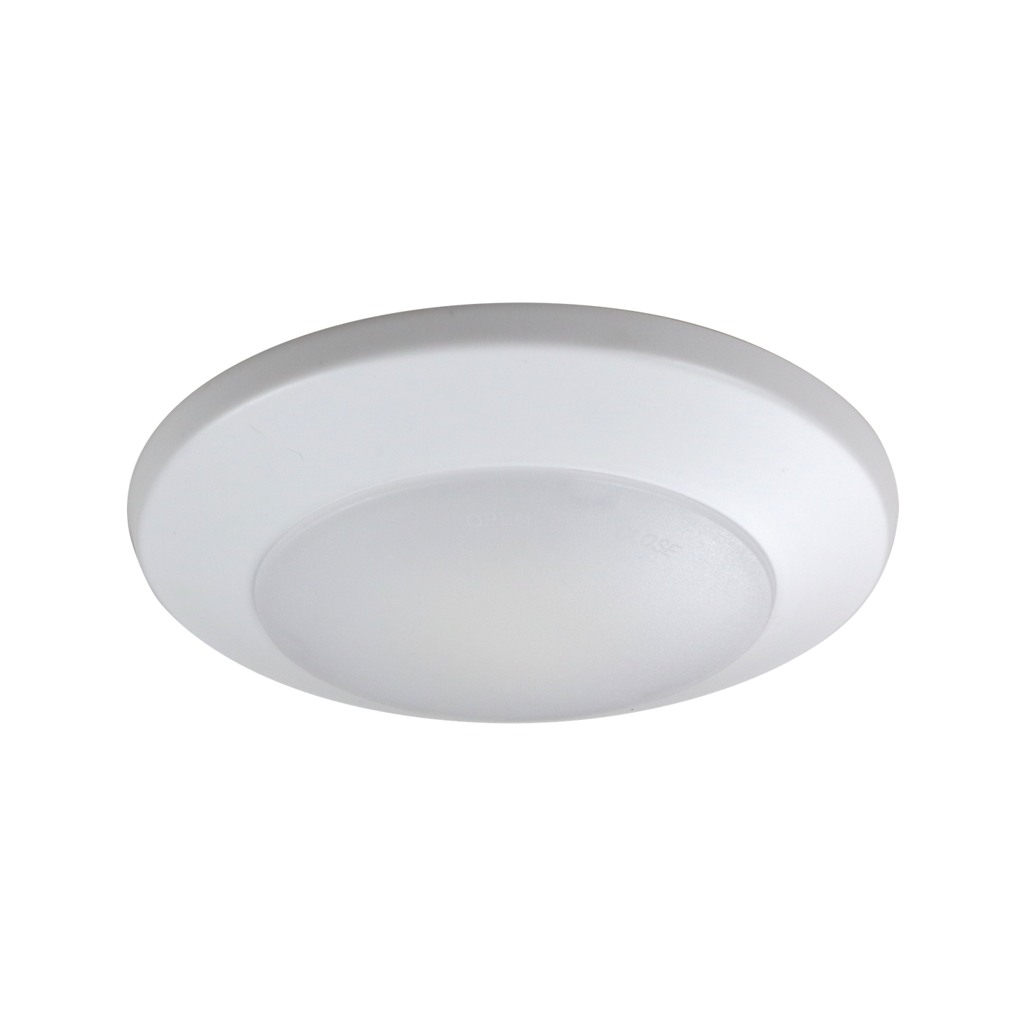Ilumi - 4" Disk Light - 12W - Selectable CCT 27/30/35/40/5000K - 120V - White Finish — Size: 4"