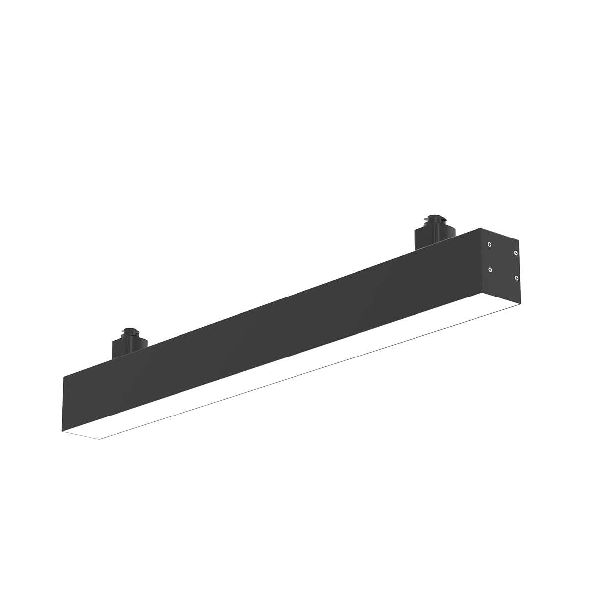 Story - 2FT Track Linear Light - 30W - Selectable CCT 3000/4000/5000K - 120V - H-type — Finish: Black