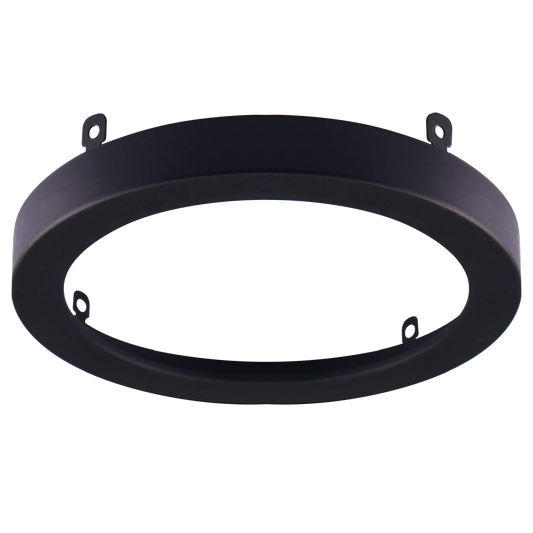 Product Display Visual of the SKU: RENO-S5RT-BK for Marketing of theReno 5" Round trim for Slim Surface | RENO-S5RT | RENO-S5RT