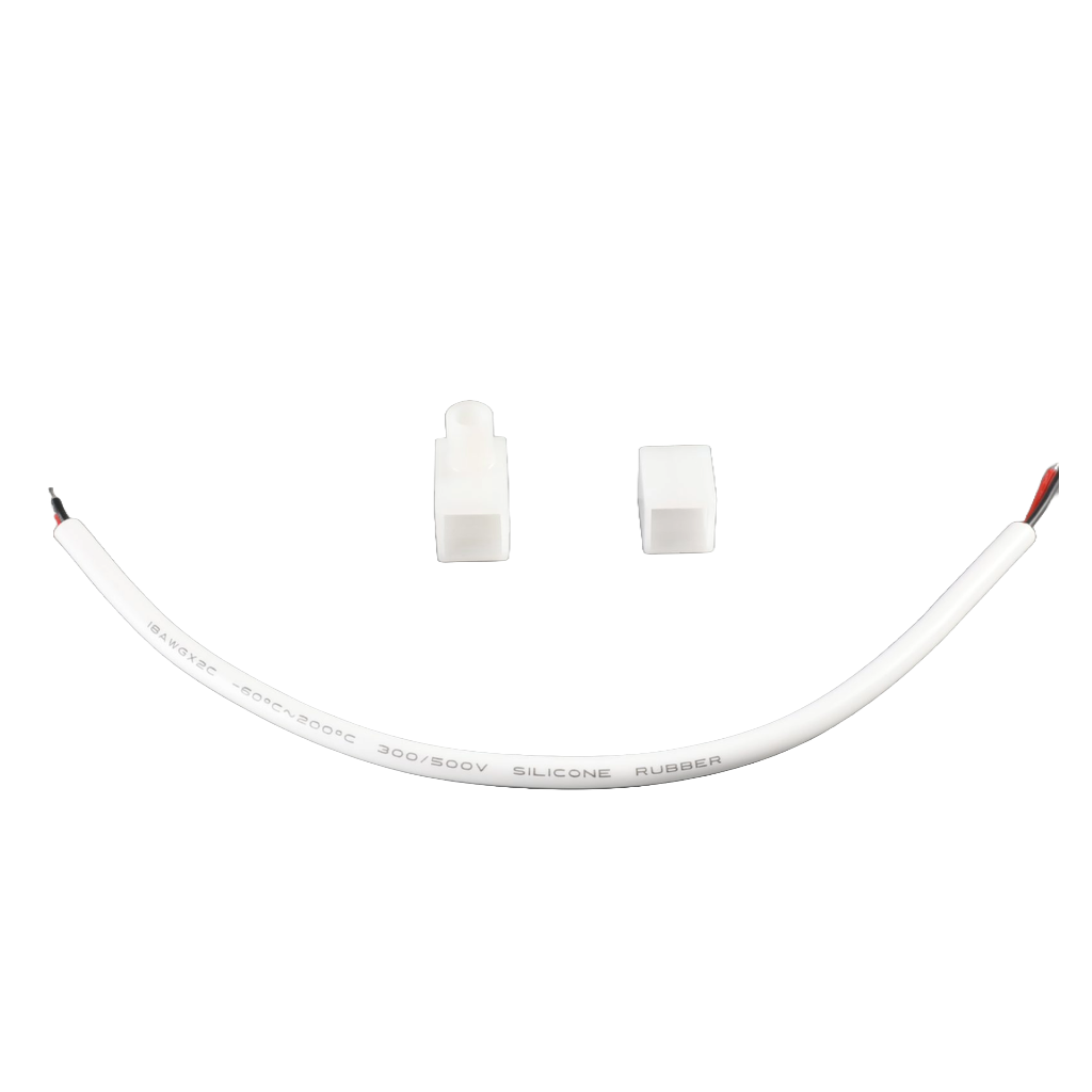 Product Display Visual of the SKU: RENO-NEON-13MM-EP-BF-RGB-TOP for Marketing of theReno 1FT Power Cable bottom feed | RENO-NEON-13MM-EP-BF-RGB-TOP