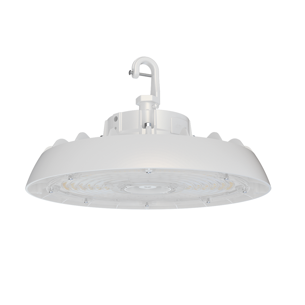Reno ECO UFO Highbay R1 

Selectable Wattage 100/125/150W | Selectable CCT 35/40/50K | 120-347V | 6FT cord | White Finish | RENO-HBU-150W-DV-MCCT-R1-ECO