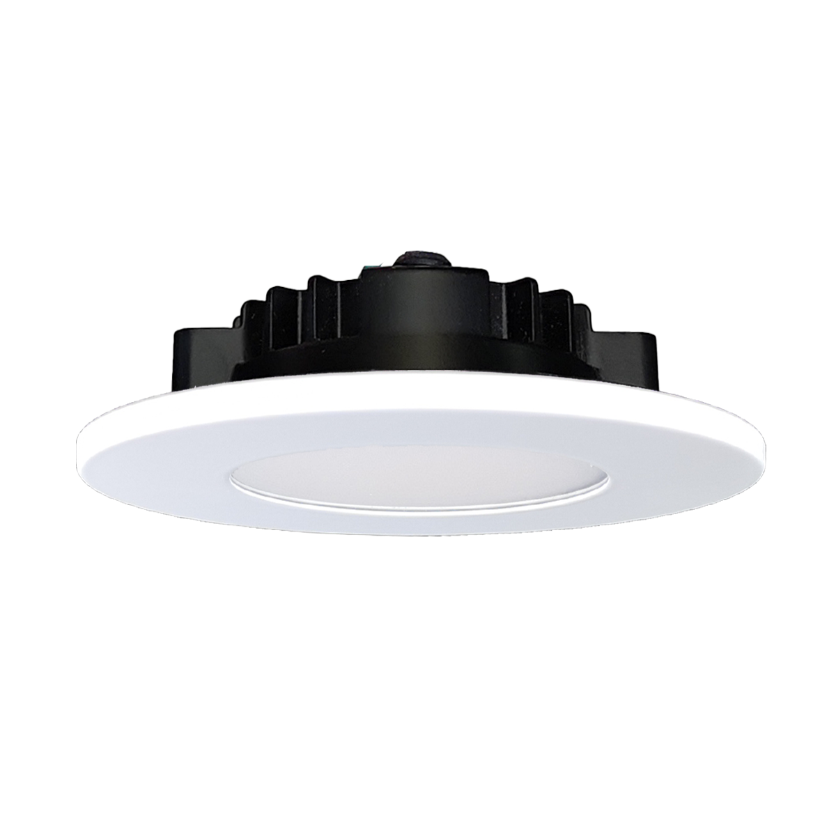 Product Display Visual of the SKU: RENO-4-S8W-MCCT-MRL-WH for Marketing of theReno 4" Interchangeable Magnetic Trim Slim Recessed Downlight 

8W | Selectable CCT 27/30/35/40/5000K | 120V | White Finish | RENO-4-S8W-MCCT-MRL-WH
