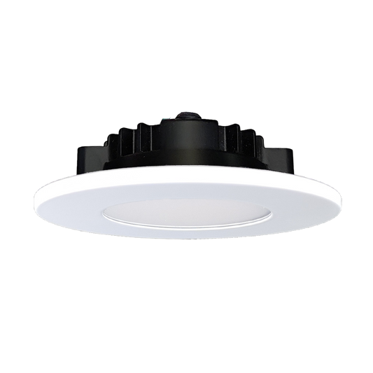 Product Display Visual of the SKU: RENO-4-S8W-MCCT-MRL-WH for Marketing of theReno 4" Interchangeable Magnetic Trim Slim Recessed Downlight 

8W | Selectable CCT 27/30/35/40/5000K | 120V | White Finish | RENO-4-S8W-MCCT-MRL-WH