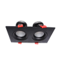 Reno 3.5" SQUARE GIMBAL  | RENO-LED-AURA-35-S24W-5CCT-XX-SQ | RENO-LED-AURA-35-SQ / R36127, R36128