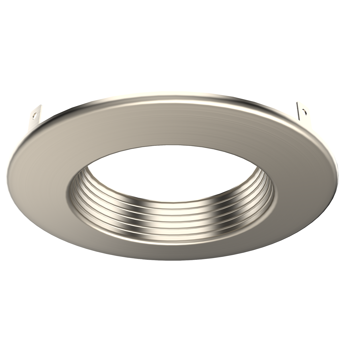 Zeta - 10" Trim for Prime Commercial Downlight — Finish: Brushed Nickel