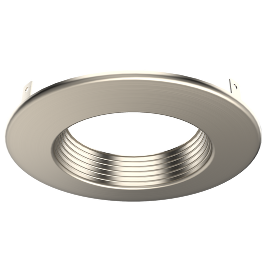 Zeta - 10" Trim for Prime Commercial Downlight — Finish: Brushed Nickel