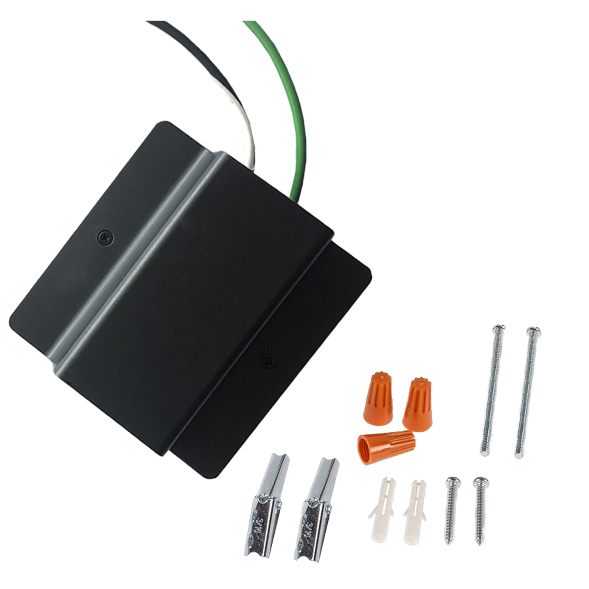 Story - Floating Canopy Feed - H-Type — Finish: Black