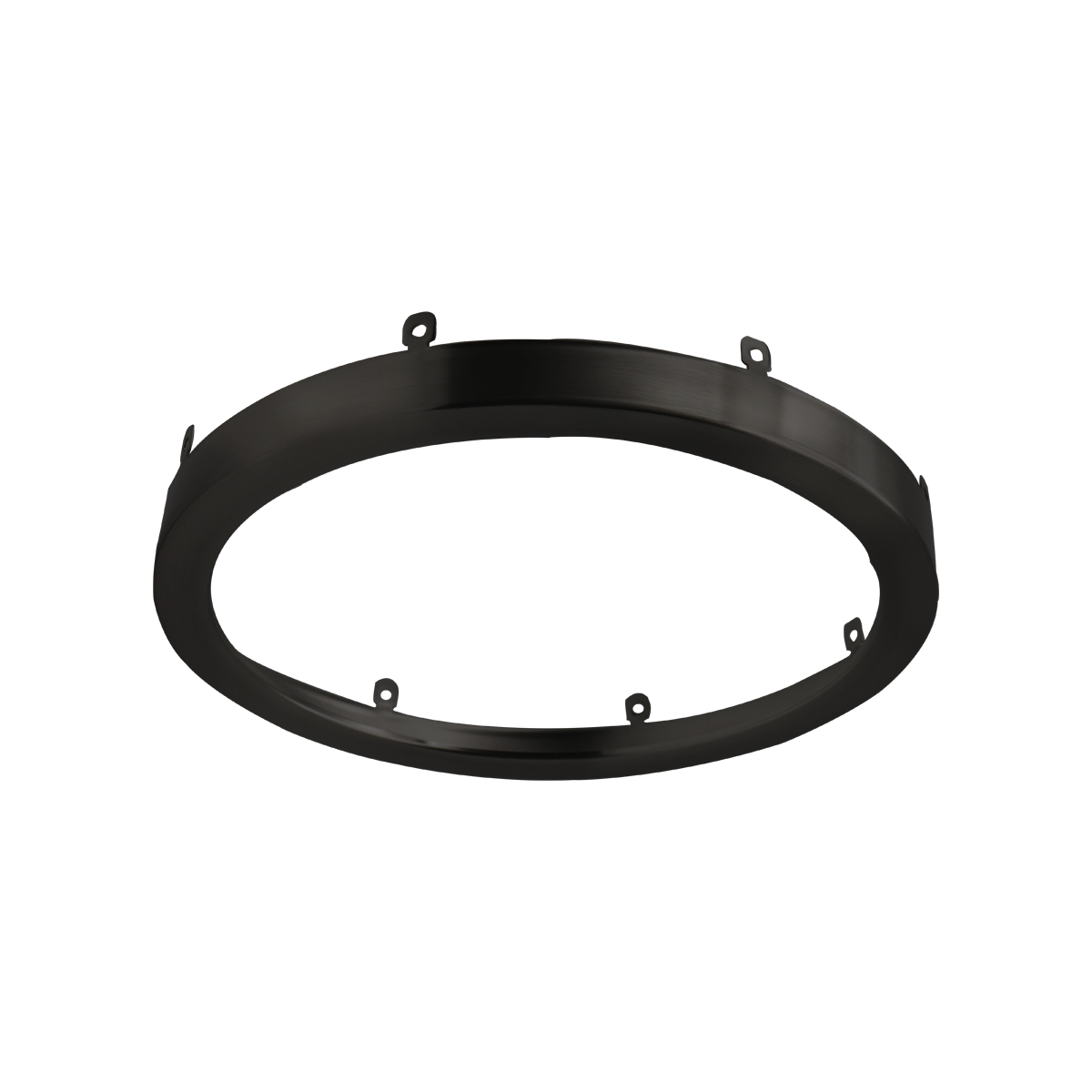 Product Display Visual of the SKU: RENO-S9RT-BK for Marketing of theReno 9" Round trim for Slim Surface | RENO-S9RT | RENO-S9RT
