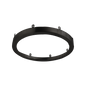 Product Display Visual of the SKU: RENO-S9RT-BK for Marketing of theReno 9" Round trim for Slim Surface | RENO-S9RT | RENO-S9RT