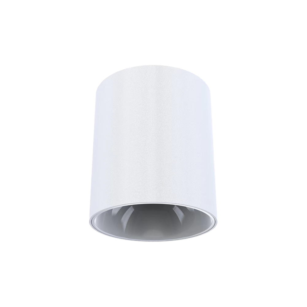 Story - 4.5" Ceiling/Pendant/Track Cylinder Light - 30W - Selectable CCT 27/30/35/40/50K - 120V — Finish: White