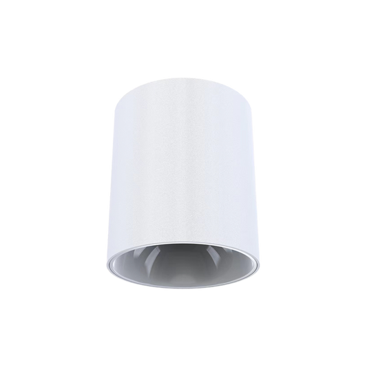 Story - 4.5" Ceiling/Pendant/Track Cylinder Light - 30W - Selectable CCT 27/30/35/40/50K - 120V — Finish: White