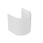 Clair Obscure - Round Cover for R31412 | White Finish