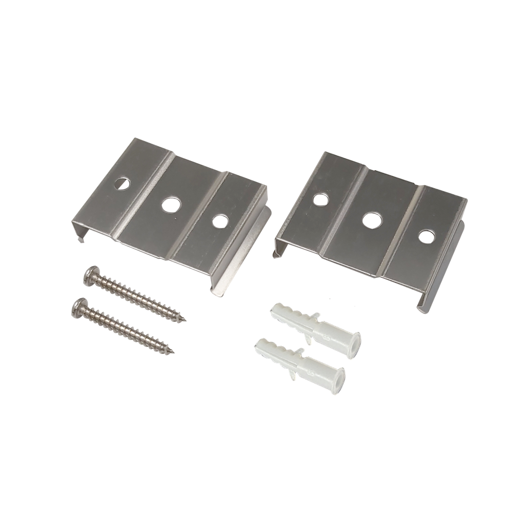 Product Display Visual of the SKU: RENO-TLSN-CMK for Marketing of theReno Surface Mounting Kit for Architectural Strips | RENO-TLSN-CMK