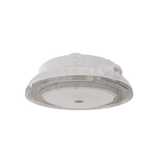 Flare - Slim Round Canopy R2 - Selectable Wattage 45/55/65/75W - Selectable CCT 3000/4000/5000K - 120-347V - White Finish — Title: Default Title