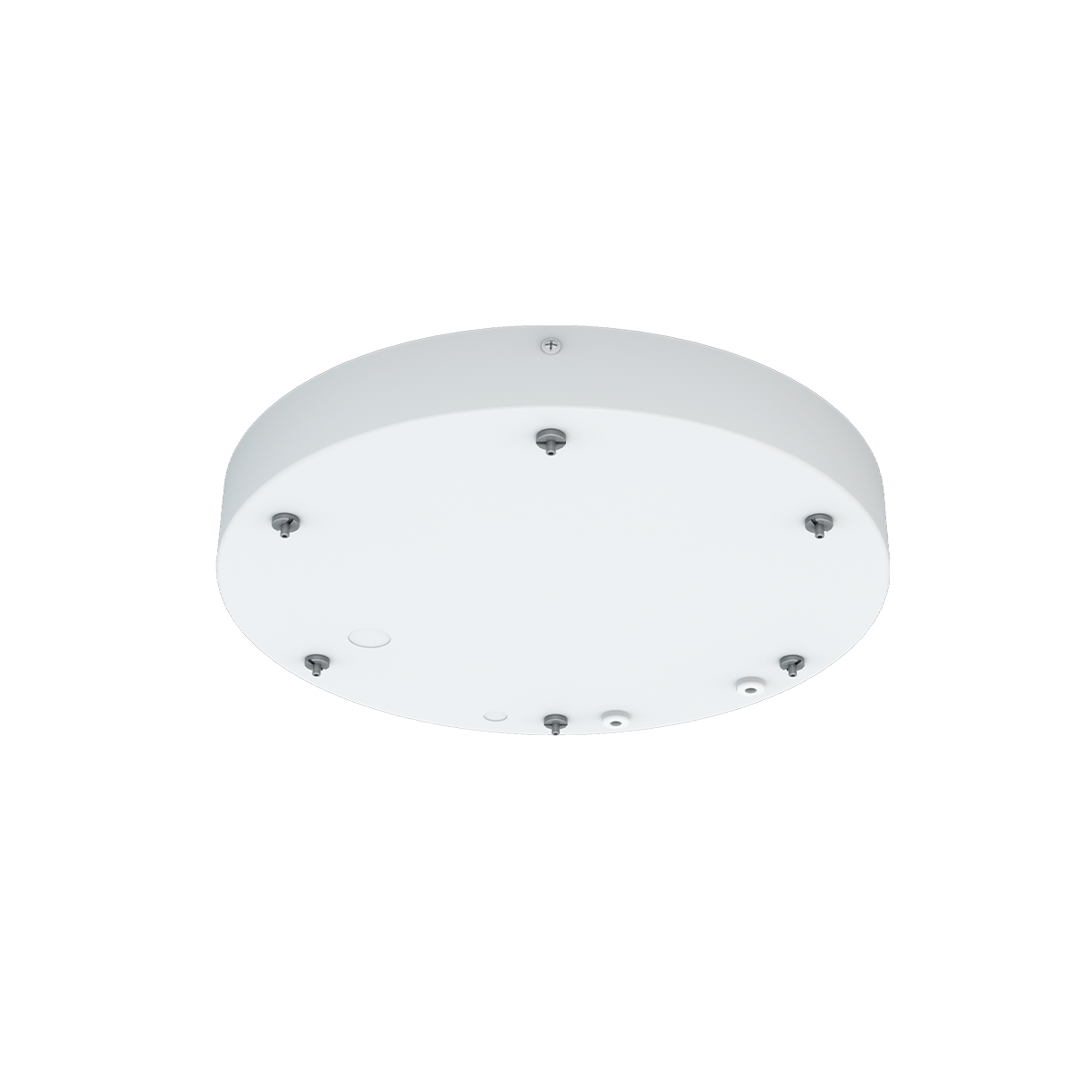 Reno Aurora - Canopy Kit for the Architectural Ring Fixture Suitable for mounting two fixtures - Includes the Cable Gripper, Ceiling Bracket, and Driver Bracket — Color: White